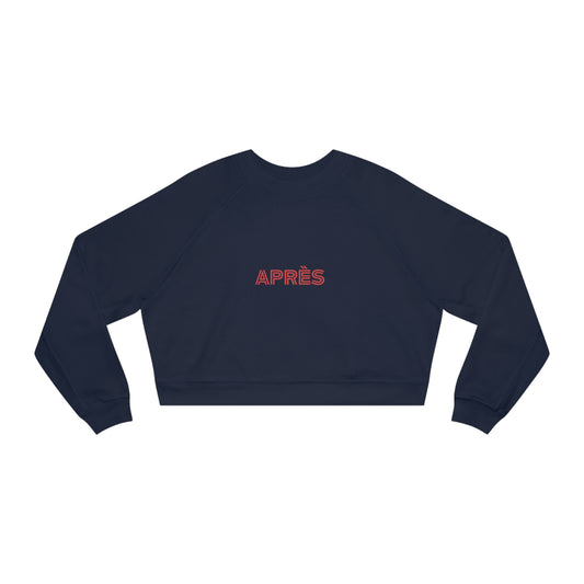 APRES Cropped Fleece Pullover